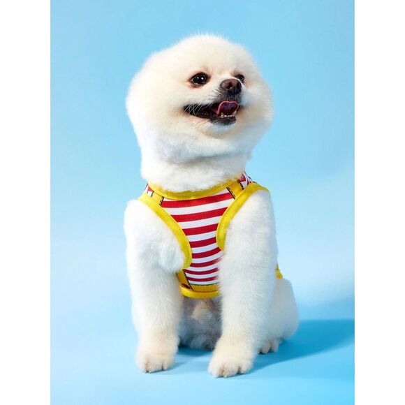 Dog Pet Costume Outfit Fast Food Puppy Cat Halloween Shirt Paw Print New Small - Picture 4 of 5